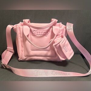 Juicy Couture Academy Mini Tote Bag in light pink